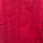 TCEC Boutique Red Cropped Puffy Sleeve Top Photo 2