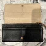 Kate Spade  black and snake print leather long wallet Photo 7