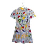 Lisa Says Gah NWT  Picnic Gingham Fruit Print Dress Size Small Photo 6