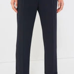 Tuckernuck Pleated Navy Blue Career Professional Duncan Trouser Size 12 Photo 0