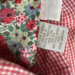 Cherokee red gingham plaid long sleeve button up Blouse Womens Plus Size 20W Photo 3