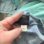 Rock & Republic Denim Sleeveless Lace Back Top Lightweight Blue XL Photo 6