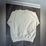 Unique Vintage VTG M & C Sportswear Grandma Sweater Cardinal Embroidered Bird Cream Red Size L Photo 6