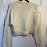 ZARA  Turtleneck Sweater Knit Cream Photo 0