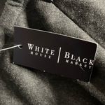 White House | Black Market  Aline Drama Ankle Skirt Dark Gray Size 10 Photo 4