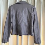 Bagatelle  grey/purple faux leather moto jacket Photo 3