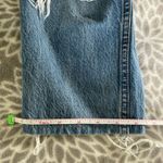 Aeropostale Mom Jeans sz 00 Distressed Ripped Cropped Straight Leg Emo Punk Y2K Photo 9