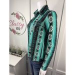 Cute Womens Top Size S Green Photo 1