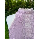 Free People Verushka Dress Lilac Eyelash Lace Size 8 Photo 1