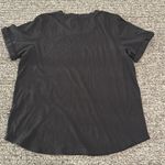 Sol Angeles NWT Love Plaid Rolled Crew Neck T Shirt Sz L Photo 5