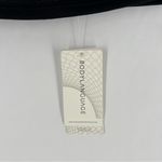 Body Language Kloss Top‎ Black Shimmer Strappy Sports Bra Size L Photo 3