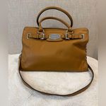 Michael Kors Hamilton Leather Satchel – Classic Elegance Meets Everyday Function Photo 0