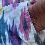 J.Crew  Southwestern Linen Blend Short Womens Sz 8 Festival Boho Photo 4