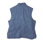 Carhartt  Cotton Sherpa Lined Canvas Work Vest Blue Size 2XL Warm Outdoor Western Photo 6