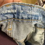 Old Navy 10 Denim Shorts Distressed Stretchy Holes Rips High Rise Spring Summer Photo 4
