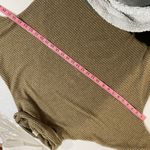 Free People  We The Free Uptown Pullover Tunic Sweater Olive Green Size Small Photo 6