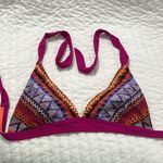 prAna Women’s Triangle Bikini Top Halter Ties Size Small Photo 1