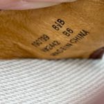 Lands' End  Womens 8.5 Woven Rattan Beaded Sandal Slip On Floral Brown‎ Summer Photo 4