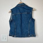 Crossroads Vintage Denim Cotton Blue Jean Sleeveless Vest S Photo 8