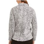 Heather Gray Teddy Pullover 1/4 Zip Sweater Jacket Size Small Photo 1