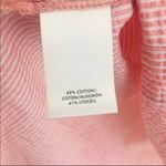 Ann Taylor  blouse women's SP striped seersucker Notched collar Long Sleeve Top Photo 4