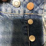 ZARA  distressed ripped‎ jeans medium wash women's size 8 buttonfly high rise Photo 12