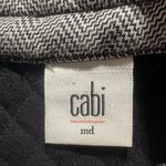 CAbi Gray Quilted Asymmetrical Zip Moto Jacket Modern Chic Casual Outerwear Photo 14