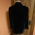 Coldwater Creek  Black Velvet n Satin Dressy Blazer Photo 9