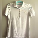 Peter Millar  White Polo 1901 Golf Shirt, Size S, EUC Photo 0