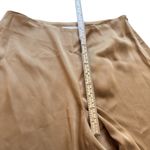 Vince  Silk-Blend Wide-Leg Satin Dress Pants Beige Cropped Trousers Size 00 NWT Photo 7