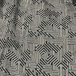 Joseph Ribkoff  Jacket Womens 8 Black Gold Patterned Blazer Large Buttons Stretch Photo 3