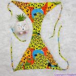 Free People New!‎ Set!  It's Now Cool Square Tie Bikini set, S Photo 10