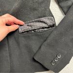 Uniqlo  Black Wool Blend Classic 2 Button Blazer Size 4 NWOT Photo 6