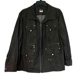 City Girl Lifestyle Black Denim Jacket XL Black Photo 0