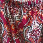 Ann Taylor vibrant fuschia & orange Sleeveless Tank Top. Size Large Photo 3