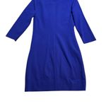 Diane Von Furstenberg  Aurora Mini Dress Size 10 Blue Designer Luxury Classic Photo 1
