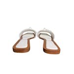 Alexandre Birman NIB Clarita Woven Leather Flat Sandals in White Size 39.5 Photo 5