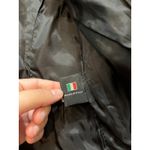 Claudio Iacovelli Italy Red Leather Moto Biker‎ Jacket Y2K Womens 40 IT US XS/S Photo 8