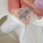 Ivanka Trump Ivory Bomber Jacket with Textured Fabric Size 6 Photo 7