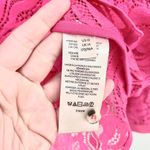 Anthropologie NWT Pink Lace Long Sleeve Top Size 10 Photo 4