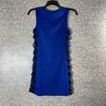 Papaya Womens Bright Blue Lace Cage Side Bodycon Dress - Size Small - Streetwear Photo 6