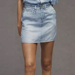 Rag and Bone Liquid Miramar Viral Tencel Denim Mini Dress XS $350 Photo 0