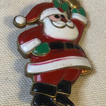 Festive Santa Claus Pin Red Photo 0