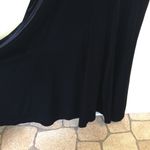 🛍️ Velour Long Black Maxi Dress M Size 10 Photo 6