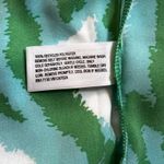 Target x DVF Long Satin Disco Zebra Green Robe Photo 6