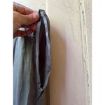 Uma Raquel Davidowicz satin silver pleated pullover crewneck tunic dress L Gray Size L Photo 4