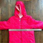 Faded Glory hot pink/pink reversible hooded puffer jacket, juniors size XL 14/16 Photo 11