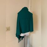 Vintage Japanese Ladies Scarves Green Scarf (Made in Japan) One Size Photo 9