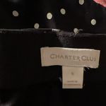 Charter Club  Black Polka Dot Capri Pants Photo 2