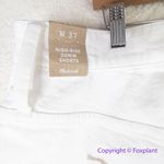 Madewell New!‎  High-Rise Denim Shorts in Tile White size 37 Photo 10